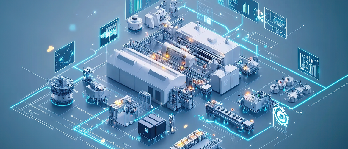 smart factory with AI